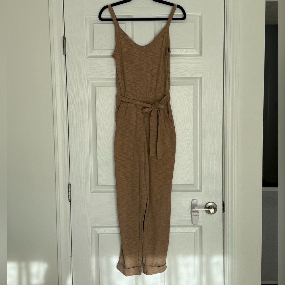 Splendid Tan Knit Top